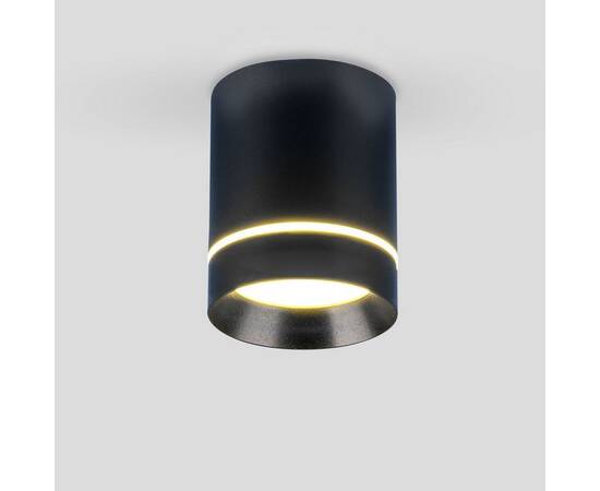 Потолочный светодиодный светильник Elektrostandard Topper DLR021 черный матовый a063933