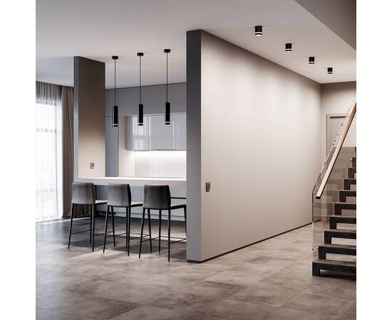 Потолочный светодиодный светильник Elektrostandard Topper DLR021 черный матовый a063933, изображение 4