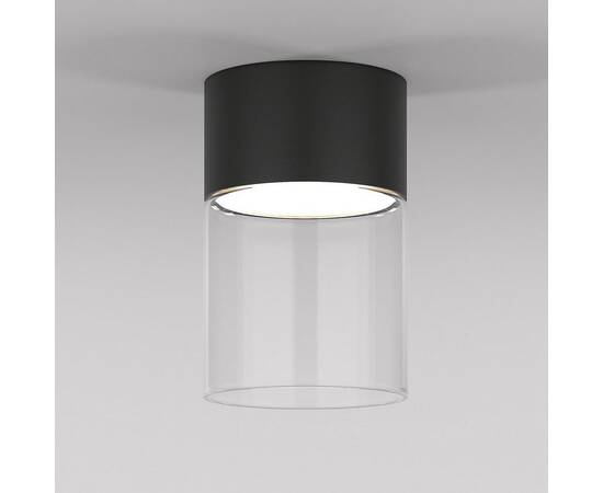 Потолочный светодиодный светильник Elektrostandard Lumen 25047/LED 10W 4000К черный/прозрачный a064709