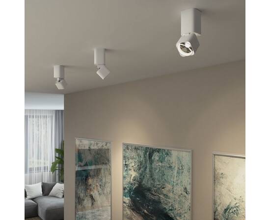 Потолочный светодиодный светильник Elektrostandard Cubus 25043/LED 10W 4000K белый a063681, изображение 3