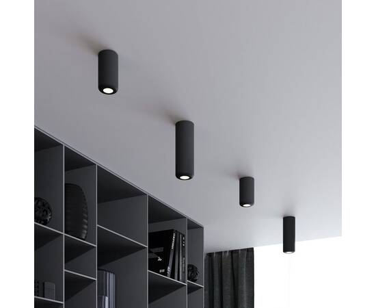 Потолочный светодиодный светильник Elektrostandard Onde 25045/LED 10W 4000K черный a064196, изображение 3