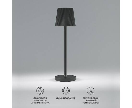 Настольная светодиодная лампа Elektrostandard Mist TL70220 черный a063970