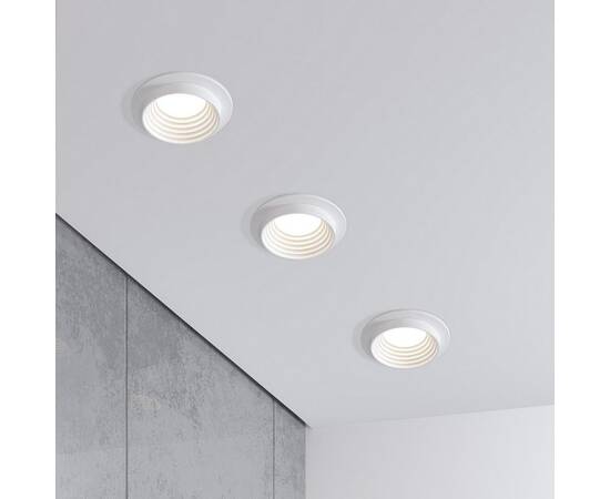 Встраиваемый светильник Elektrostandard Senso 25007/01 GU10 белый a064250, изображение 3