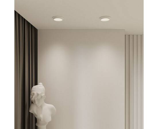 Встраиваемый светильник Elektrostandard Senso 25007/01 GU10 белый a064250, изображение 4