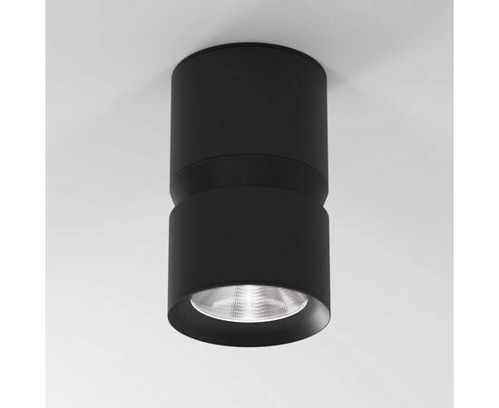 Потолочный светодиодный светильник Elektrostandard Kayo 25049/LED 12W 4000К черный a064729