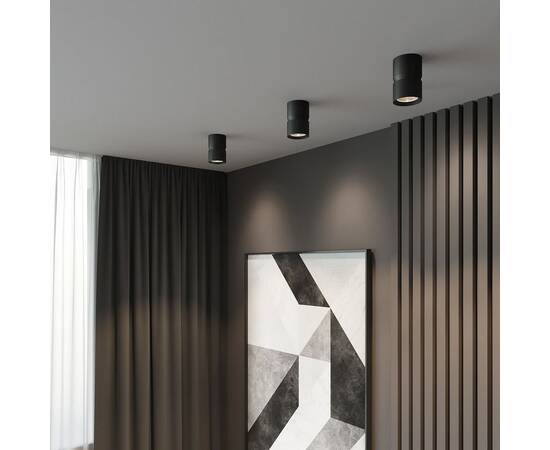 Потолочный светодиодный светильник Elektrostandard Kayo 25049/LED 12W 4000К черный a064729, изображение 2