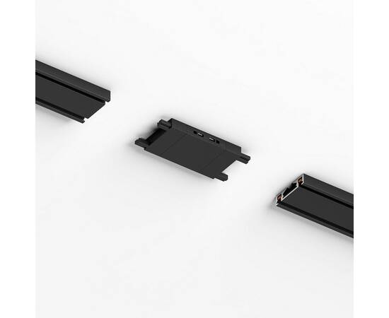 Коннектор для 4-стороннего соединителя накладного шинопровода Elektrostandard Flat Magnetic 85004/00 черный a063739, изображение 4