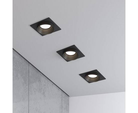 Встраиваемый светильник Elektrostandard Senso 25006/01 GU10 черный a064249, изображение 3