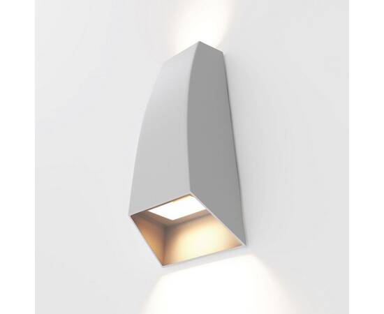 Уличный настенный светодиодный cветильник Elektrostandard Forw 1016 TECHNO светло-серый a065806