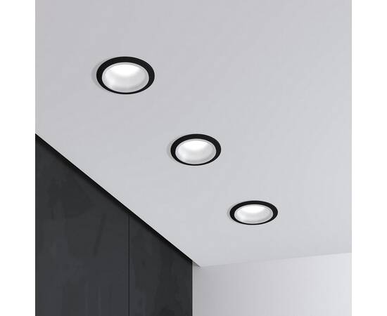 Встраиваемый светильник Elektrostandard Mils 25010/01 GU10 черный a064268, изображение 2