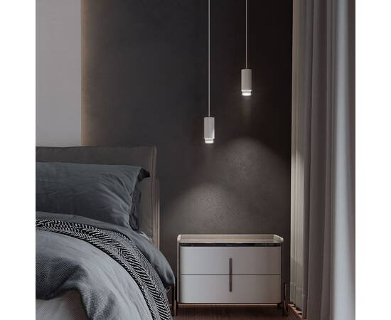 Подвесной светильник Elektrostandard Nubis 50122/1 GU10 белый a064792, изображение 3