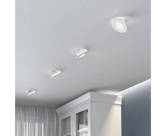 Встраиваемый светодиодный светильник Elektrostandard Surf 25084/LED 6W 4000K белый a063674, изображение 4