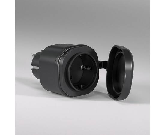 Умная розетка с мониторингом энергопотребления Elektrostandard 76102/00 черная a065376, изображение 2