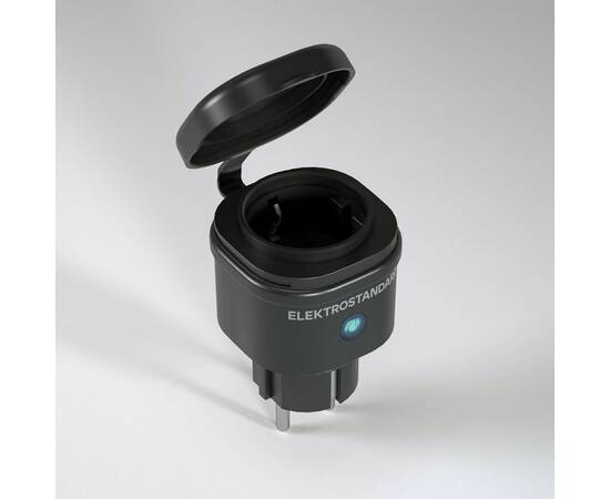 Умная розетка с мониторингом энергопотребления Elektrostandard 76102/00 черная a065376, изображение 3