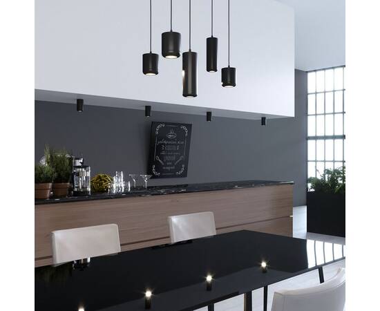 Подвесной светодиодный светильник Elektrostandard Onde 50249 LED 15W 4000K черный a064202, изображение 3