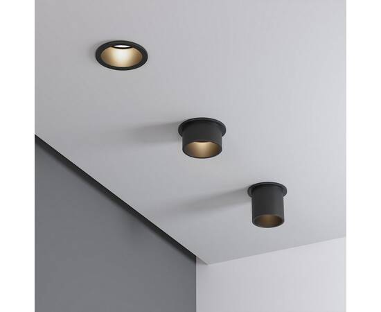 Встраиваемый светильник Elektrostandard Moll 25004/01 GU10 черный a064244, изображение 4