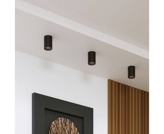 Потолочный светильник Elektrostandard Porter 25011/01 GU10 черный a064290, изображение 3