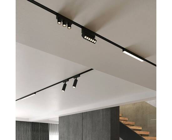 Трековый светодиодный светильник Elektrostandard Flat Magnetic Arcos 85095/01 черный a063712, изображение 5