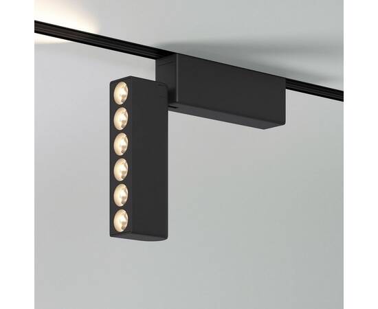 Трековый светодиодный светильник Elektrostandard Flat Magnetic Insight 85090/01 черный a063696, изображение 4