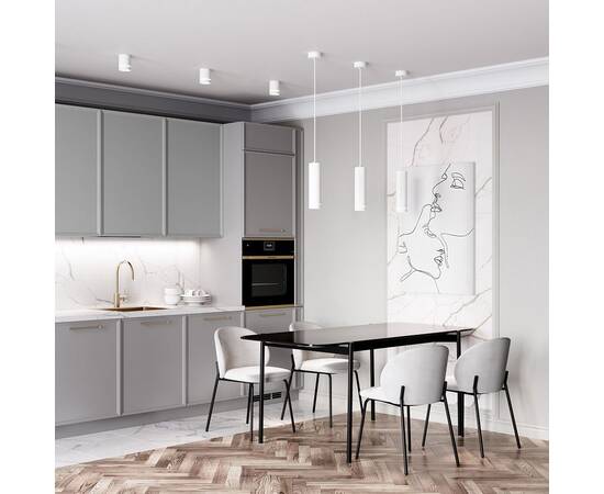 Подвесной светодиодный светильник Elektrostandard Topper DLR023 12W 3000K белый матовый a063931, изображение 4