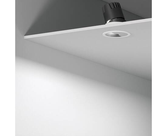 Встраиваемый светодиодный светильник Elektrostandard Inline 25090/LED 10W 4000K белый/хром a064611