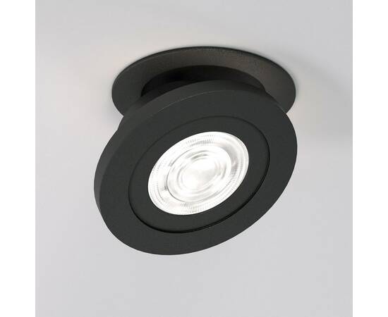Встраиваемый светодиодный светильник Elektrostandard Surf 25084/LED 6W 4000K черный a063675