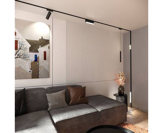 Трековый светодиодный светильник Elektrostandard Flat Magnetic Vision 85089/01 черный a063694, изображение 4