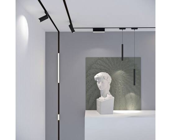 Трековый светодиодный светильник Elektrostandard Flat Magnetic Vision 85089/01 черный a063694, изображение 7