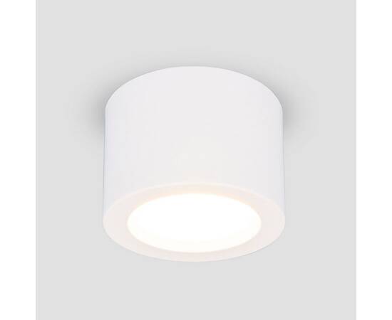 Потолочный светодиодный светильник Elektrostandard DLR026 6W 3000K белый матовый a063935