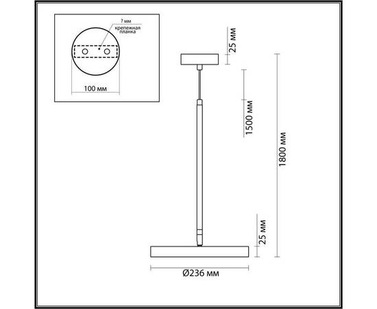 Подвесной светильник Odeon Light BERGI 5064/15L, изображение 2