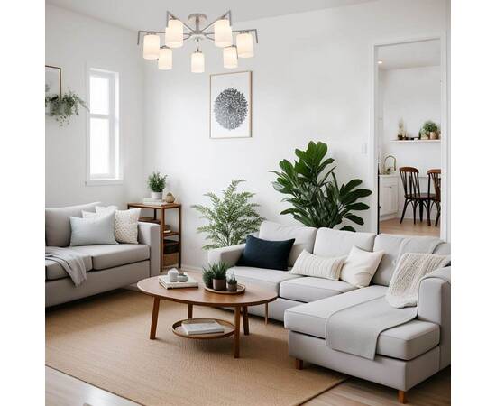 Потолочная люстра Escada Style 1142/7P Silver, изображение 6