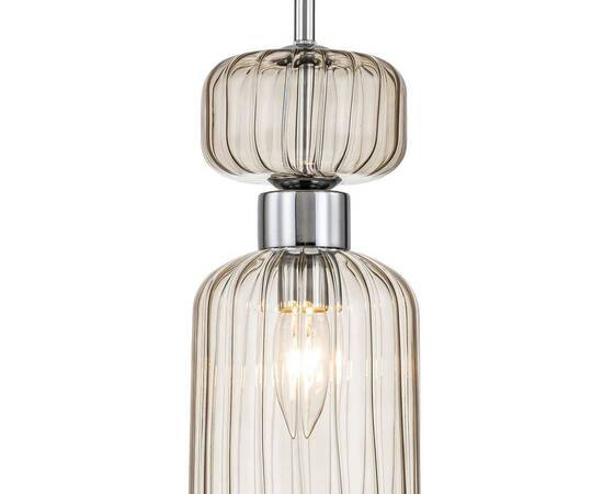 Подвесной светильник Escada Gloss 1141/1S Chrome/Beige, изображение 3