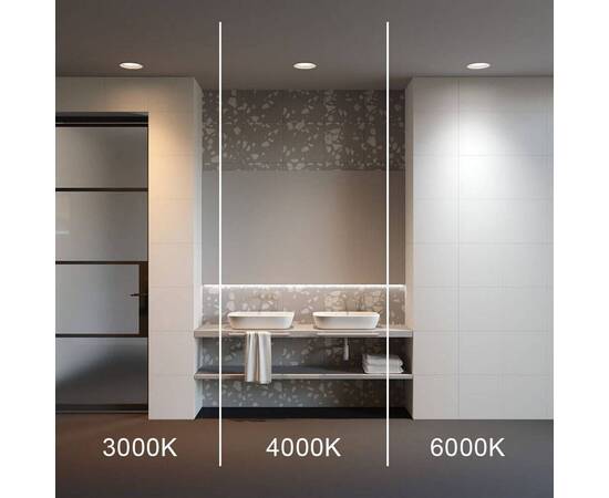 Встраиваемый светодиодный светильник Maytoni Okno DL055-24W3-4-6K-W, изображение 6