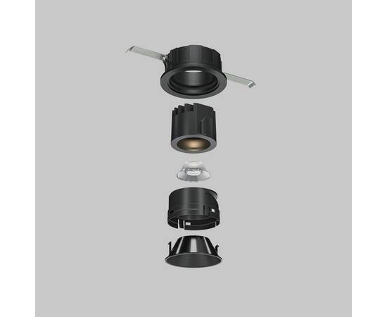 Встраиваемый светодиодный светильник Maytoni Technical Wise DL057-7W4K-B, изображение 6