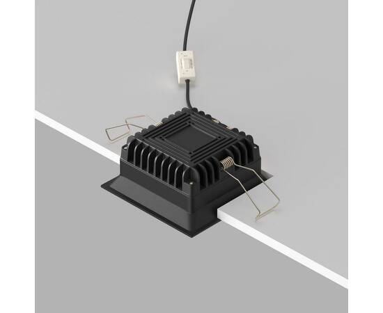 Встраиваемый светодиодный светильник Maytoni Okno DL056-12W3-4-6K-B, изображение 3