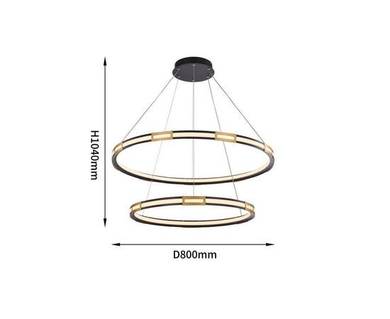Подвесной светодиодный светильник Favourite Rota 4131-2P, изображение 2