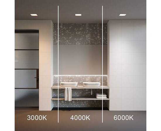 Встраиваемый светодиодный светильник Maytoni Okno DL056-24W3-4-6K-W, изображение 2