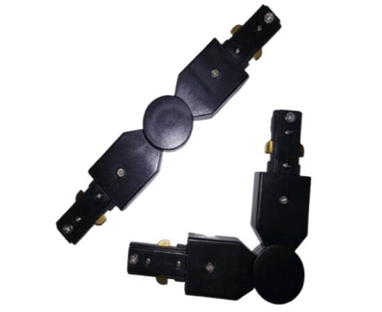 Коннектор поворотный две фазы Elvan 00000013423 Kon-R-BK-2Line