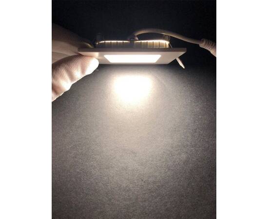 Встраиваемый светодиодный светильник Elvan VLS-102SQ-3W-WH-Wh, изображение 2