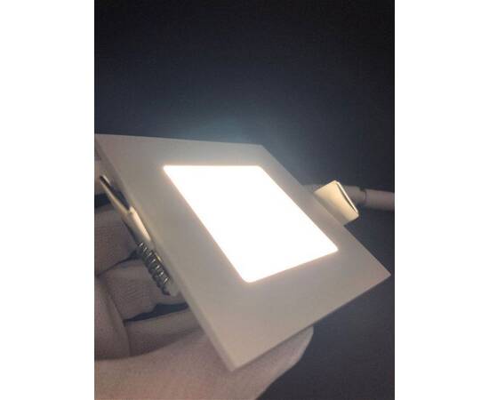 Встраиваемый светодиодный светильник Elvan VLS-102SQ-3W-WH-Wh, изображение 3