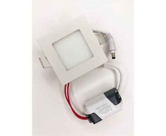 Встраиваемый светодиодный светильник Elvan VLS-102SQ-3W-WH-Wh, изображение 8