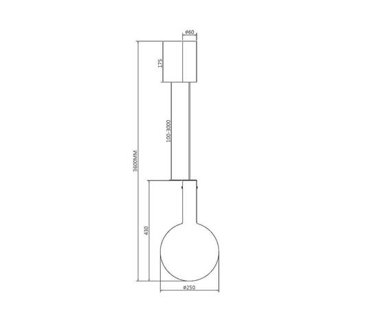 Подвесной светодиодный светильник Maytoni Nebula MOD182PL-L6W3K, изображение 2