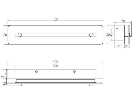 Настенный светодиодный светильник Maytoni Maya P091WL-L7CH3K, изображение 2