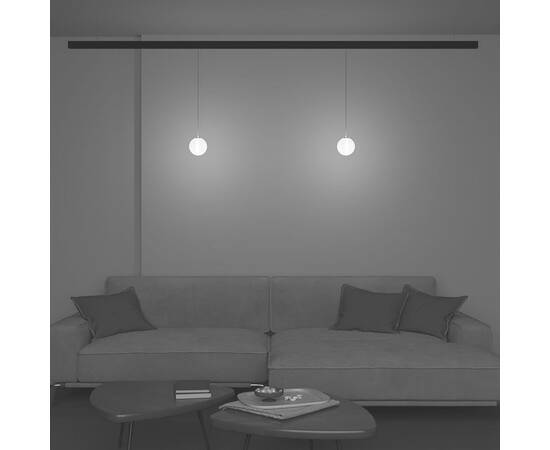 Трековый светодиодный светильник Maytoni Technical Exility Luna TR039-4-5WTW-DD-B, изображение 6