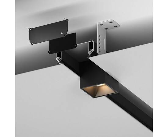 Профиль ниши скрытого монтажа в натяжной потолок Maytoni Technical ALM-9940-SC-B-2M, изображение 7