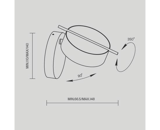 Светодиодный спот Maytoni Nuance MOD180WL-L4B3K, изображение 2