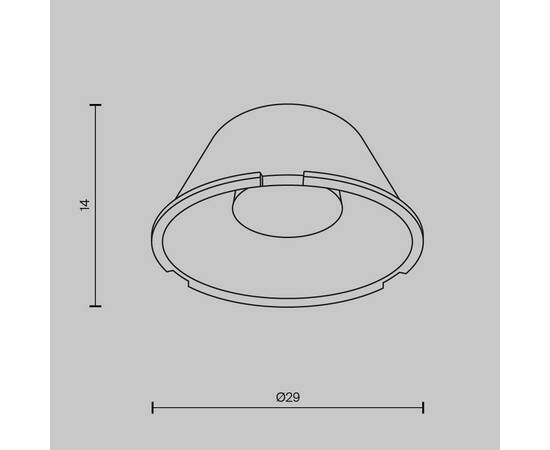 Линза Maytoni Technical Wise LensD29-15, изображение 2
