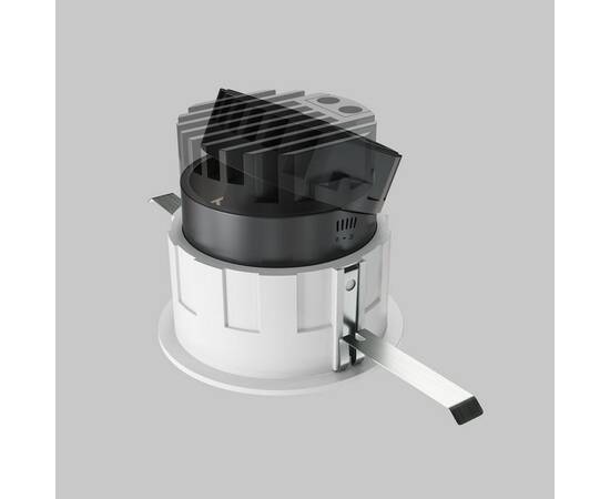 Встраиваемый светодиодный светильник Maytoni Technical Wise DL057-10W3K-W, изображение 3
