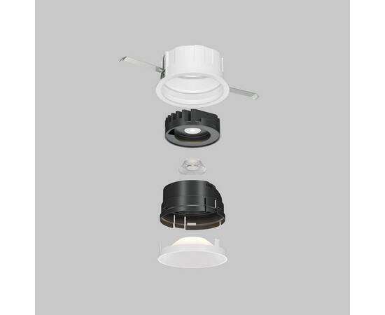 Встраиваемый светодиодный светильник Maytoni Technical Wise DL057-10W3K-W, изображение 8