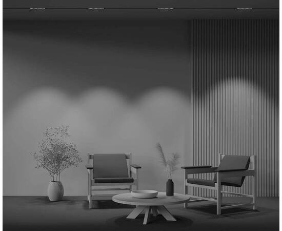 Трековый светодиодный светильник Maytoni Technical Exility Points TR031-4-12WTW-DD-B, изображение 5